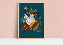 Load image into Gallery viewer, The Pheasant & The Berries Print