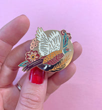 Load image into Gallery viewer, Pheasant & The Foliage Enamel Pin