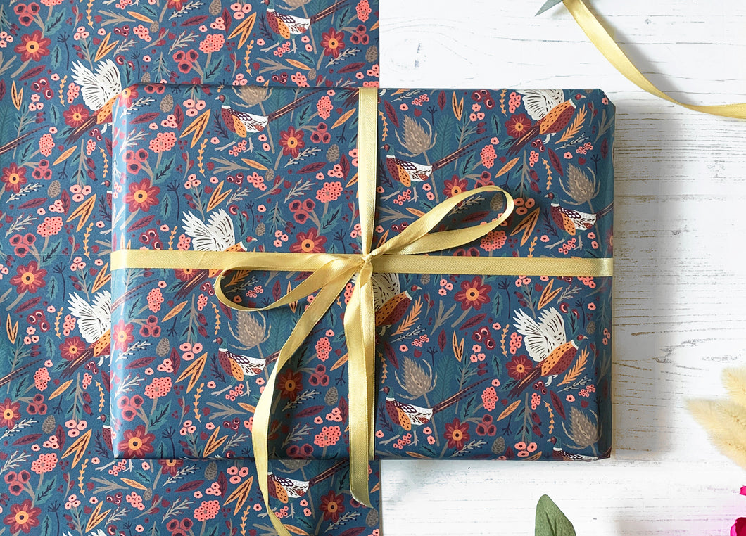 Pheasant Wrapping Paper
