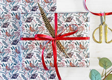 Load image into Gallery viewer, Christmas Pheasant Wrapping Paper
