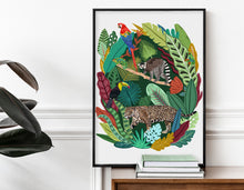 Load image into Gallery viewer, Rainforest Habitat Print