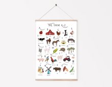 Load image into Gallery viewer, A-Z Farm Poster