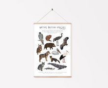 Load image into Gallery viewer, British Native Species Print