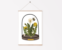Load image into Gallery viewer, Dandelion Bell Jar Print