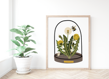 Load image into Gallery viewer, Dandelion Bell Jar Print