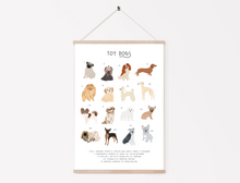Load image into Gallery viewer, Toy Dog Breeds Print