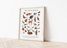 Load image into Gallery viewer, Rural British Wildlife Print