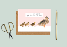 Load image into Gallery viewer, Ducklings Mother's Day Card