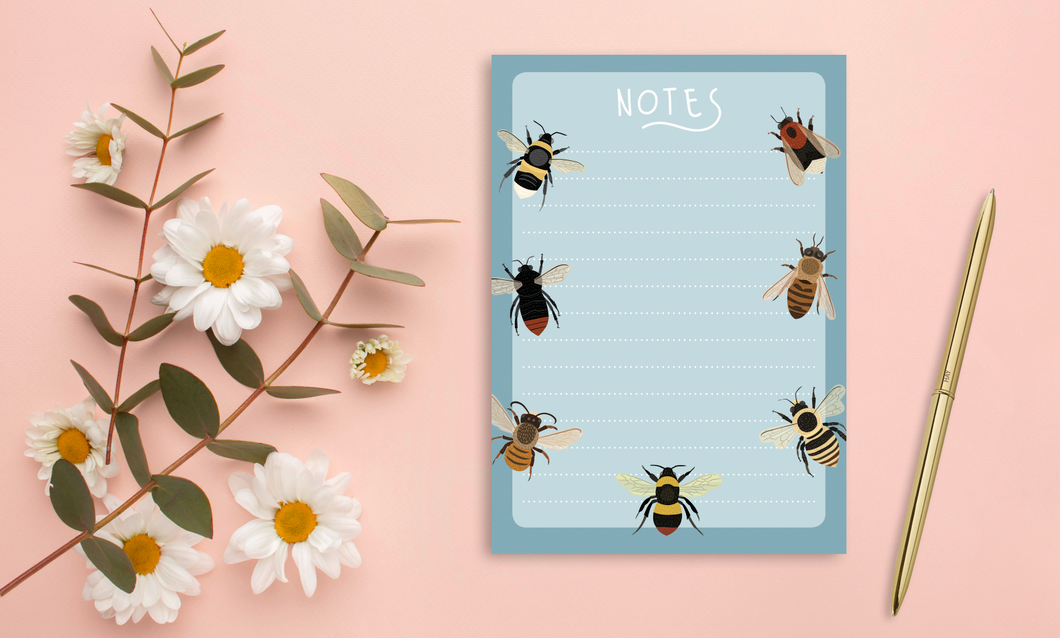 Bumble Bee Notepad