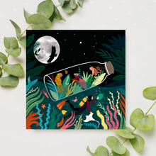 Load image into Gallery viewer, The Jungle and the Ocean Print