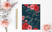 Load image into Gallery viewer, On Your Wedding Day Card