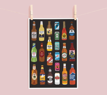 Load image into Gallery viewer, Beer Bottles Print