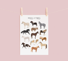 Load image into Gallery viewer, Horses & Ponies Print