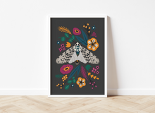 Load image into Gallery viewer, The Moth & The Flowers Print