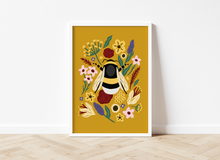 Load image into Gallery viewer, The Bee & The Foliage Print