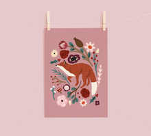 Load image into Gallery viewer, The Fox & Thistles Print