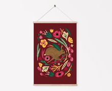 Load image into Gallery viewer, The Hare & The Roses Print