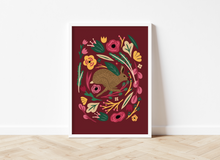 Load image into Gallery viewer, The Hare & The Roses Print