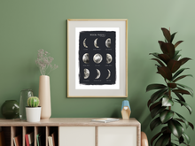 Load image into Gallery viewer, Moon Phases Print