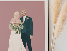 Load image into Gallery viewer, Custom Couples Portrait