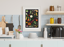 Load image into Gallery viewer, Vegetable Larder Print