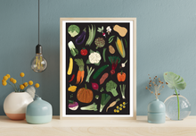 Load image into Gallery viewer, Vegetable Larder Print