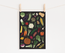 Load image into Gallery viewer, Vegetable Larder Print