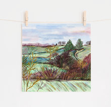 Load image into Gallery viewer, Rural Landscape Print
