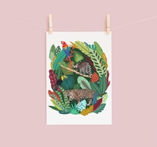 Load image into Gallery viewer, Rainforest Habitat Print