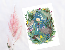 Load image into Gallery viewer, Wetlands Habitat Print
