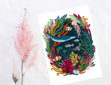 Load image into Gallery viewer, Ocean Habitat Print