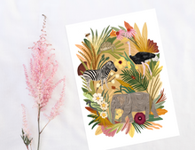 Load image into Gallery viewer, Grasslands Habitat Print