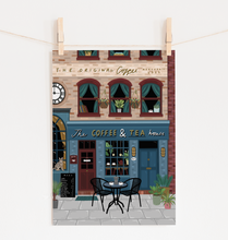 Load image into Gallery viewer, The Coffee & Tea Shop Print