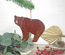 Load image into Gallery viewer, Bear Christmas Tree Decoration