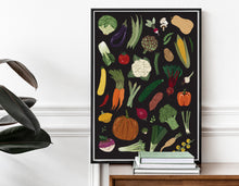 Load image into Gallery viewer, Vegetable Larder Print