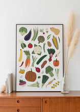 Load image into Gallery viewer, Vegetable Larder Print
