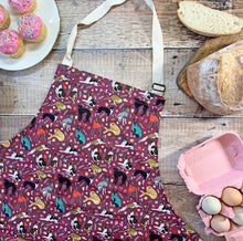 Load image into Gallery viewer, Whippet Print Apron