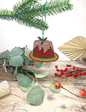 Load image into Gallery viewer, Christmas Pudding Tree Decoration