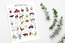 Load image into Gallery viewer, A-Z Farm Poster