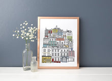 Load image into Gallery viewer, Bath Buildings Print