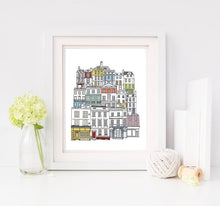 Load image into Gallery viewer, Bath Buildings Print