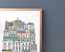 Load image into Gallery viewer, Bath Buildings Print