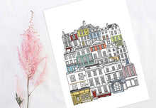 Load image into Gallery viewer, Bath Buildings Print