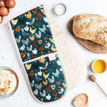 Load image into Gallery viewer, Chicken Print Oven Gloves
