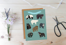 Load image into Gallery viewer, Bears of the World Card