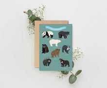 Load image into Gallery viewer, Bears of the World Card