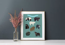 Load image into Gallery viewer, Bears of the World Print