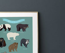 Load image into Gallery viewer, Bears of the World Print