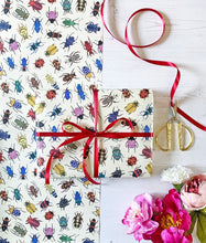Load image into Gallery viewer, Beetle Wrapping Paper