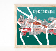 Load image into Gallery viewer, Berkshire Illustrated Map